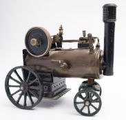An early 20th century Markin (Germany) convertible live steam engine:,