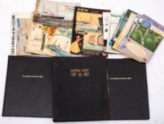 A collection of shipping and liner related ephemera:,