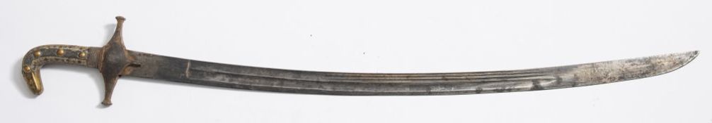 A 19th century Turkish shamishir:,