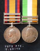 South African pair to 7072. Pte. C. Smith, Gren.