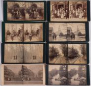 A group of twenty early 19th stereoscope cards of Devonshire views and portraits:,