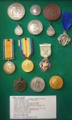 A World War One pair to Lieut W.H.