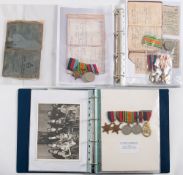 Three WWII medal groups:, comprising a group of five to '13117527 Sgt H E Ormond RE',