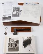 A Danish silver and lignum commemorative launch axe for the Damers & Van Der Heide's Container boat
