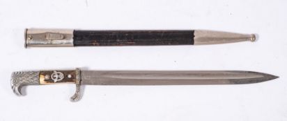 A German Third Reich period Police dagger by Weyersberg, Kirschbaum & Cie, Solignen:,