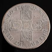 A 1707 crown:.