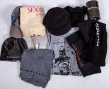 A small collection of film promotional t shirts for 'The Dark Knight',