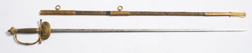 A Victorian court sword by H.