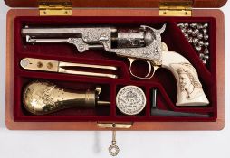 A replica 'Buffalo Bill Cody 1849 Revolver' by The Buffalo Bill Historical Centre:,