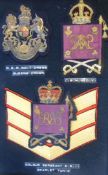 Grenadier Guards: collection of bullion and cloth badges including R.S.M. No.1.