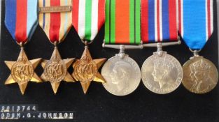 A World War II group of six to 2613744. Gdsm. G.