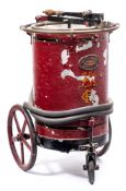 A late Victorian/early Edwardian Country House 'Corridor' fire pump by Shand, Mason & Co Ltd,