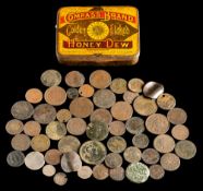 A mixed collection of world copper including evasions:.