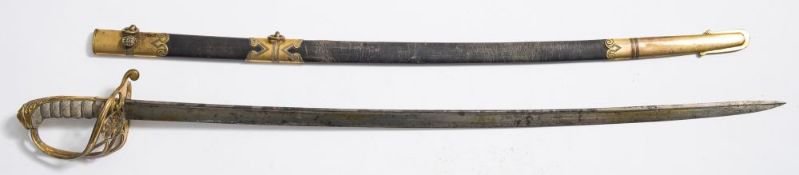 A George IV Infantry Officer's 1822 pattern sword:,