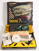 Tri-ang Scalextric Box set CM3 'Competition' Racing:, including two MM/C60 Jaguar D Types , one red,