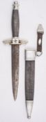 A Third Reich period DLV/NSFK Flyer's knife by F & A Helbig:,