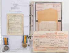 A WWI pair to 'Spts-4592 Pte F Somerhough R Fus':,