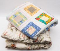 A 20th century Welsh patchwork quilt:,