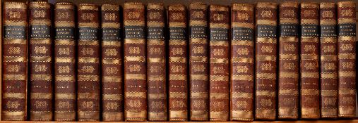 HUME, David & SMOLLET, T - The History of England: 16 vols, illust,