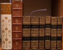 BINDINGS : The Works of Lord Byron, 6 vols, full gilt calf, small 8vo, John Murray, 1831.