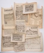 HONDIUS, MERCATOR - Crete : uncoloured map with English text, size 180 x 140 mm, c1620s.