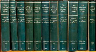 LATHAM, Robert & MATTHEWS, William - The Diary of Samuel Pepys: 11 vol.