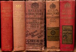 KELLY'S Directory of Devonshire : no map, org. cloth, 4to, 1897.