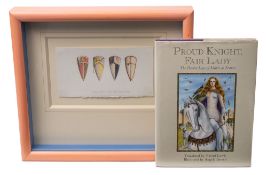 BARRATT, Angela: 'Chortivel, Ole Sorrowful One' org signed watercolour, 