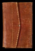ALMANACK: The Edinburgh Almanack 1818, full calf wallet stye binding, 12mo.