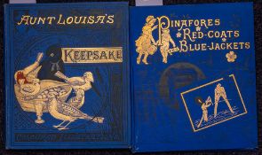 WARNE, F - Pinafores Red Coats and Blue Jackets: A Nursery Toy Book, col. illust. Org.