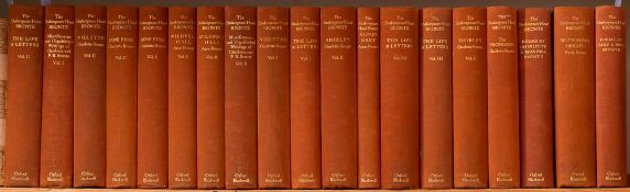 BRONTE, Charlotte - The Shakespeare Head Bronte: 19 vols, plates, org.