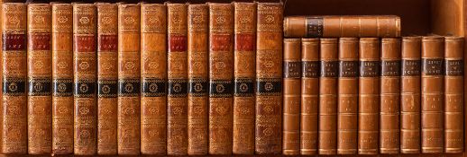 SCOTT, Sir Walter - Memoirs of the Life: 10 vols, half calf, 8vo, 1839.