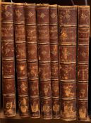 ARCHITECTURAL PUBLICATION SOCIETY - The Dictionary of Architecture: 7 vols, lithograph plates, cont.