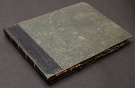 GERMANY SKETCH BOOK : Sketch book of views on the Rhine, etc, probably from a Grand Tour in 1847.