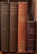 TREGELLAS, Walter H - Cornish Worthies : 2 vols, org. cloth, tall 8vo, Elliot & Stock, 1884.
