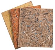 MANUSCRIPT SCHOOL BOOKS : Three hand written exercise books in cont.