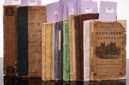 BESLEY, Henry - The Exeter Guide, and Itinerary: 3 folding plates, org. printed cloth, 8vo, (1839).