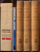 CHURCHILL, Winston S - The War Speeches : Compiled by Charles Eade, 3 vols, org.