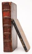 EUCLID'S Elements of Geometry : folding plates, full calf hinges weak, 8vo,