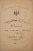 BURKILL, John - Burkill's Picturesque Views of Bolton Abbey,: front wrapper (title-page),