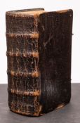 BIBLE : Historien Bibel, copper engraved plates, cont. calf, 8vo, Altdorff, 1682.