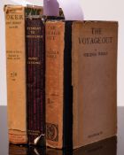 WOOLF, Virginia - The Voyage Out : org. cloth in torn d/w, 8vo, Duckworth, 1927. With 2 others.