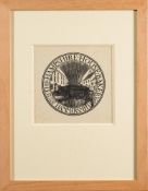 GILL, Eric - ' Hog and Wheatsheaf ': design for a paper bag for the Hampshire House Bakery,