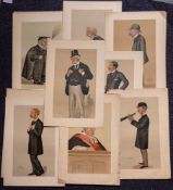 VANITY FAIR : 25 loose coloured prints by Spy,