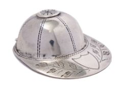 An Elizabeth II silver novelty caddy spoon, marked London Assay Office, London,
