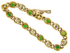 A 15ct gold,