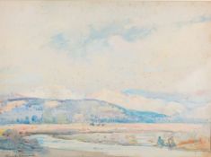 *Arthur Henry Knighton Hammond [1875-1970]- Eglise De St Antoine near Cannes,:- signed,