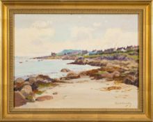 Robert Houston [1891-1940]- The Village, Iona,:- signed bottom right,