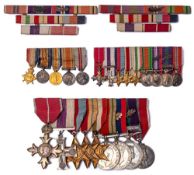 A WWII Military Cross group of nine to Lieutenant Colonel John Filmer-Bennett OBE, MC,