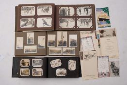 A collection of Royal Mail Line dinner menus and passenger lists for 'MV Highland Princess' circa